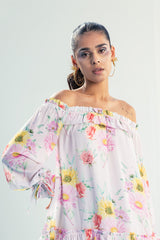 Maddie Off-Shoulder Floral Dress