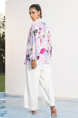 Bonnie Floral Tie-Up Top