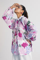 Bonnie Floral Tie-Up Top