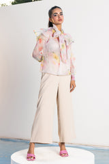 Genevieve Organza Top