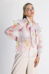 Genevieve Organza Top