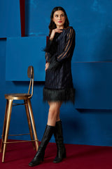 Stripes Shimmer Dress