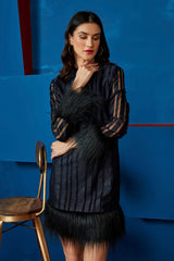 Stripes Shimmer Dress