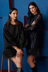 Stripes Shimmer Dress