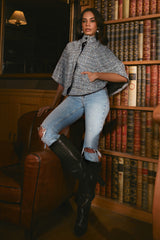 Love Me Hot Tweed Cape