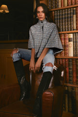 Love Me Hot Tweed Cape
