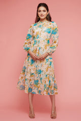 Long 3 Tier Long Dress