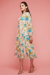 Long 3 Tier Long Dress