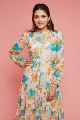 Long 3 Tier Long Dress