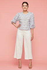 Fringes Blue Co-ord Set