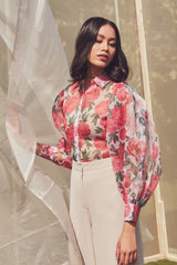 Karlene Beige Banana Crepe Pants