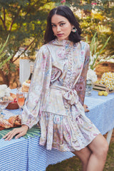 Olenna Satin Mini Dress