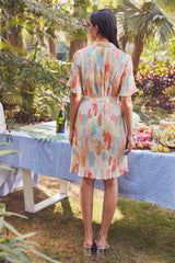 Viera Floral Shirt Dress