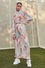 Ellga Pleated Co-Ord Set