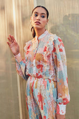 Viera Multicoloured Floral Button Down