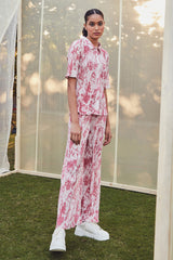 Lyna Pink Tie-Dye Top