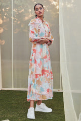 Viera Multicoloured Floral Maxi Dress