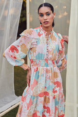 Viera Multicoloured Floral Maxi Dress