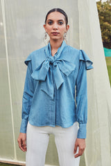 Nedi Denim Button-Down