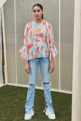 Viera Multicoloured Floral Top