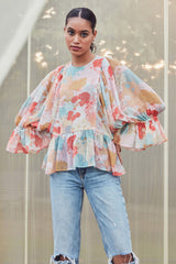 Viera Multicoloured Floral Top