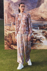 Wendall Chiffon Button-Down Shirt