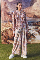 Wendall Chiffon Button-Down Shirt