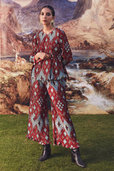 Verlene Kilim Print Top