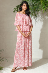 Flared Pleated Pants