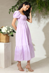 Lilac Maxi Dress