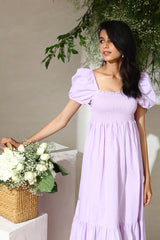 Lilac Maxi Dress