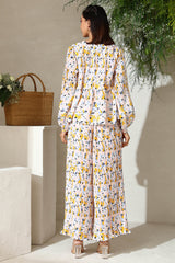 Pastel Pleated Co-ord Set