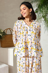 Pastel Pleated Co-ord Set