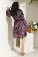 Dainty Pleated Dress