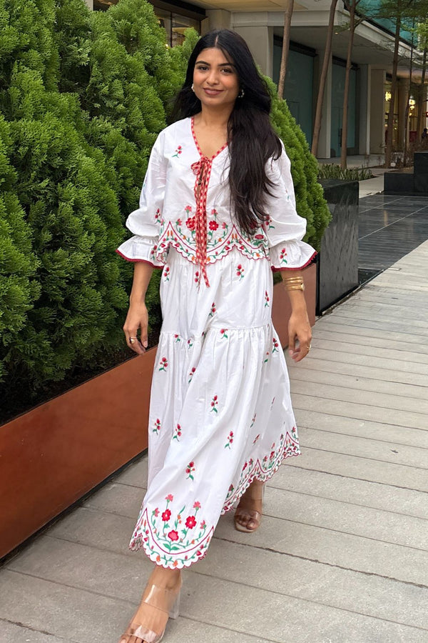 Luna Embroidered Co-ord Set