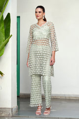 Fernelle Lace Kurta Set
