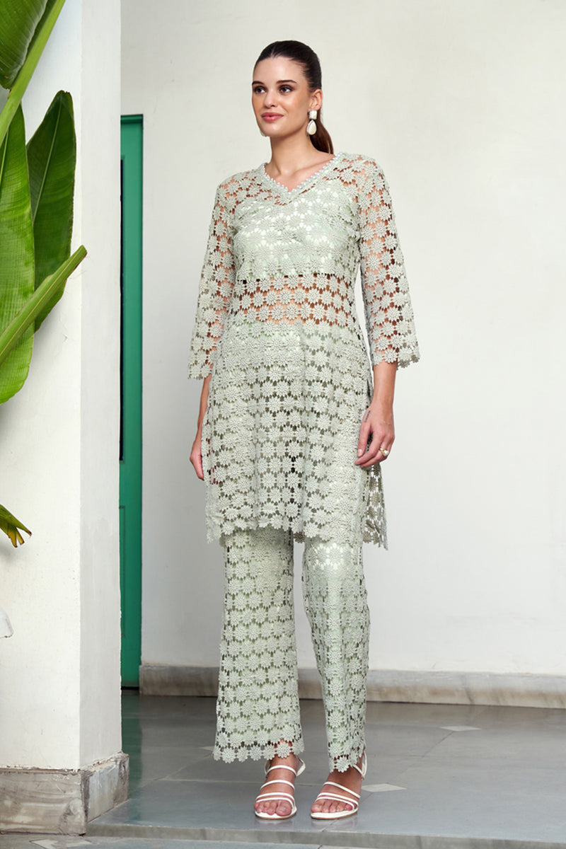 Fernelle Lace Kurta