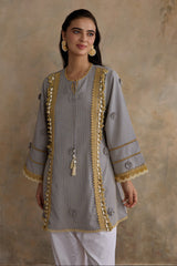 Azure Trim Kurta Set