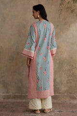Safiya Stripe Kurta Set