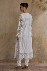 Bianca Lace Kurta Set
