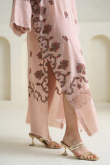 Pink Pashmina Kaftan