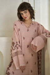 Pink Pashmina Kaftan