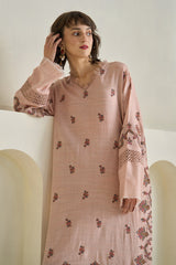 Pink Pashmina Kaftan