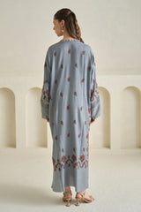 Blue Pashmina Kaftan