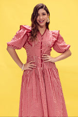 Zinnia Gingham Dress