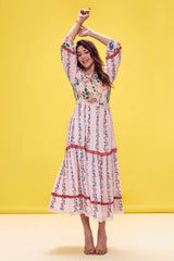 Solara Printed Dress