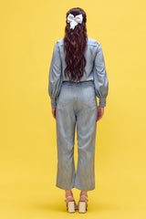 Fusion Bow Tie Up Shirt