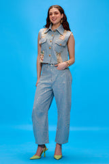 Aurelia Denim Vest
