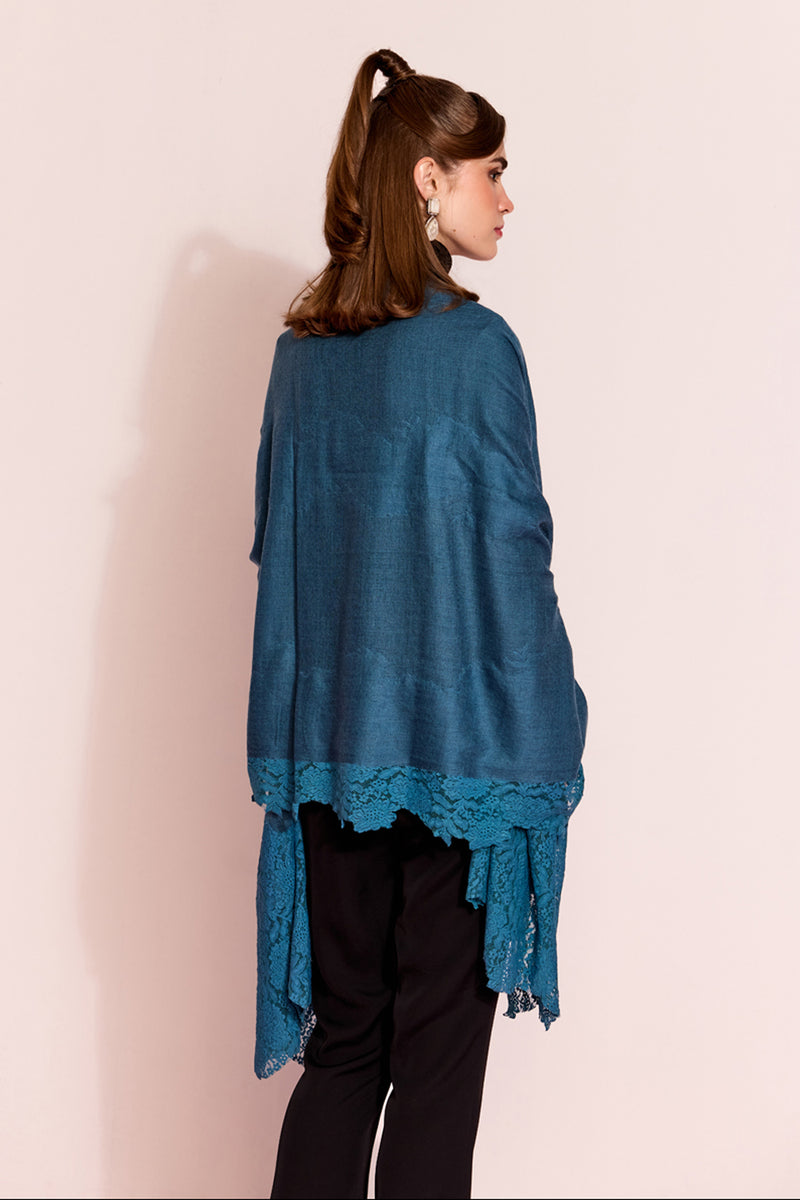 Blue Pashmina Shawl