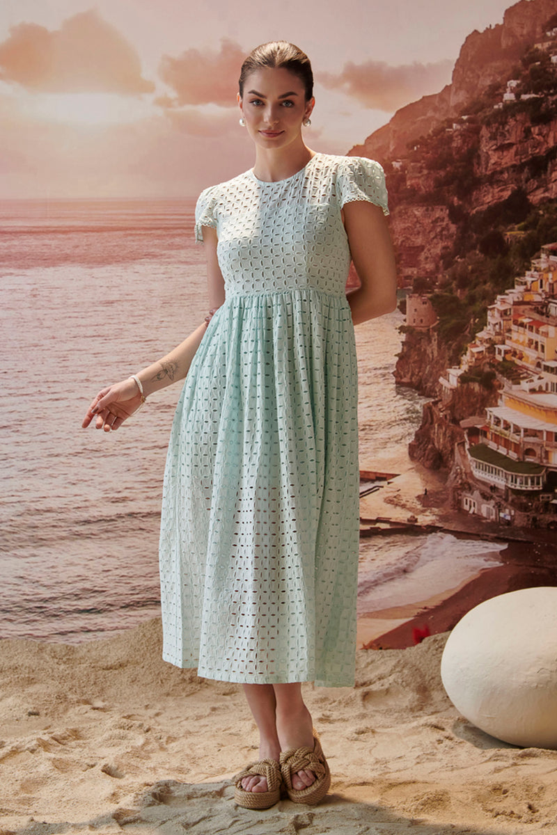 Dolce Vita Blue Midi Dress AVERIE Dolce Vita Blue Midi Dress AVERIE